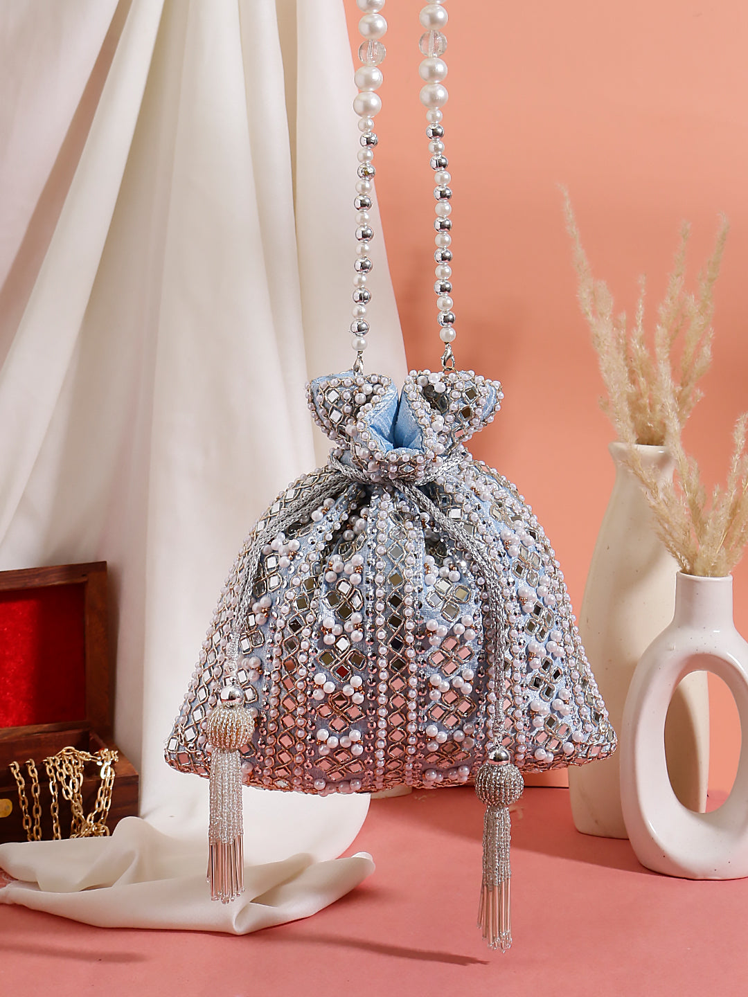 Swisni mirror lilac potli