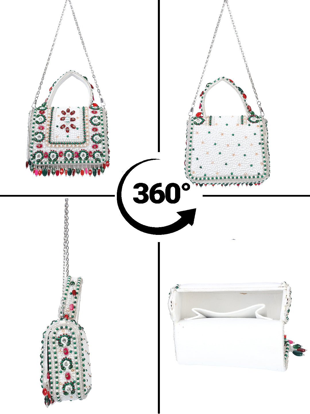 VRPS Flap Bag | Handcrafted Ethnic Bag | SWIS-1981 | Additional Angle