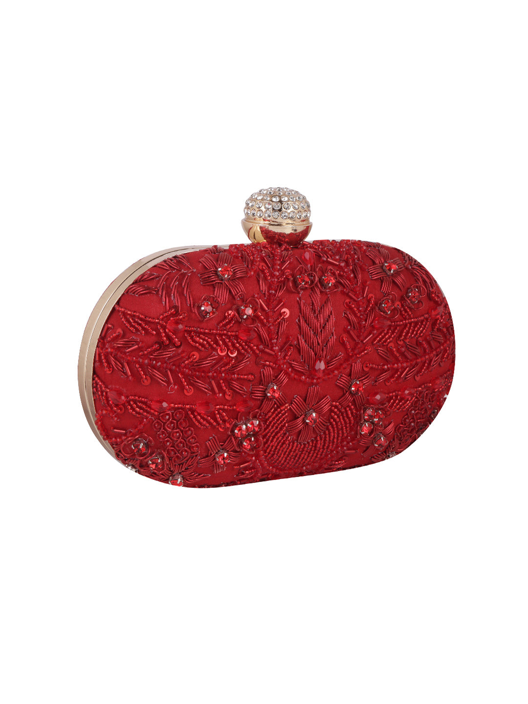 VRPS Embroidered Clutch | Handcrafted VRPS Embroidered Clutch | SWIS-1027