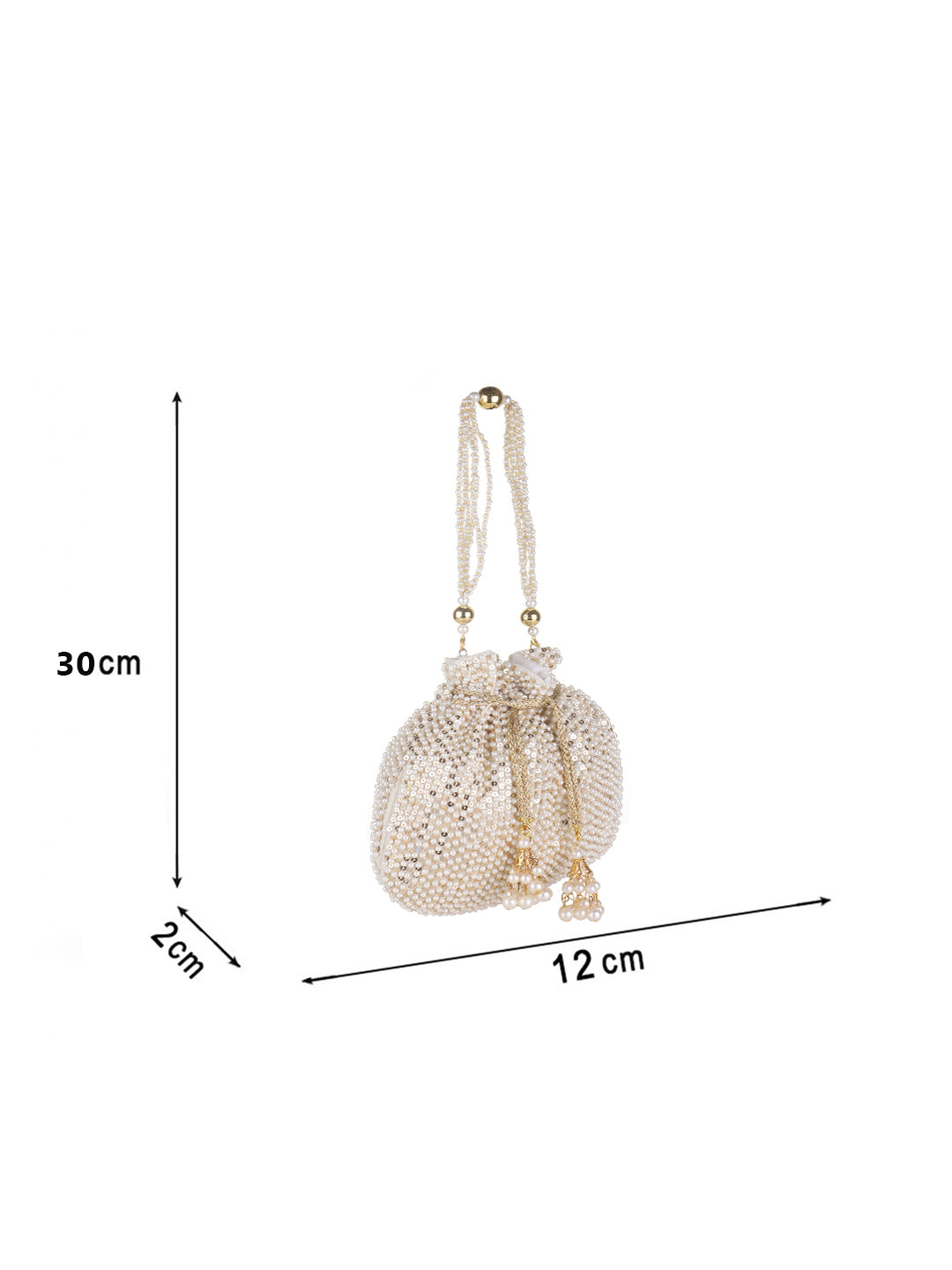 VRPS Potli Bag | Handcrafted Ethnic Bag | SWIS-879 | Additional Angle