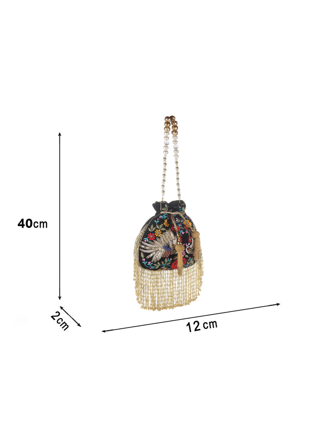 VRPS Potli Bag | Handcrafted Ethnic Bag | SWIS-1 | Additional Angle