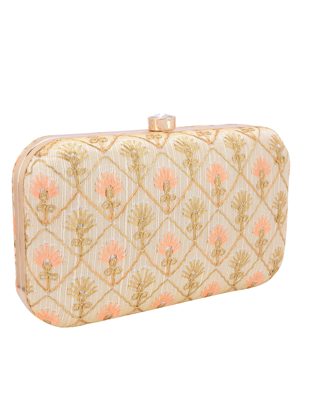 VRPS Embroidered Clutch | Handcrafted Ethnic Bag | SWIS-870 | Additional Angle