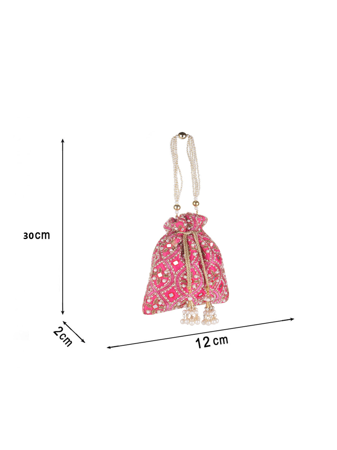 VRPS Potli Bag | Handcrafted Ethnic Bag | SWIS-877 | Additional Angle