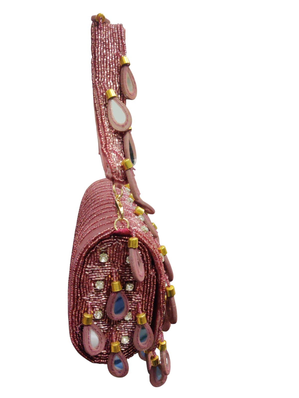 Mauve Flap Bag