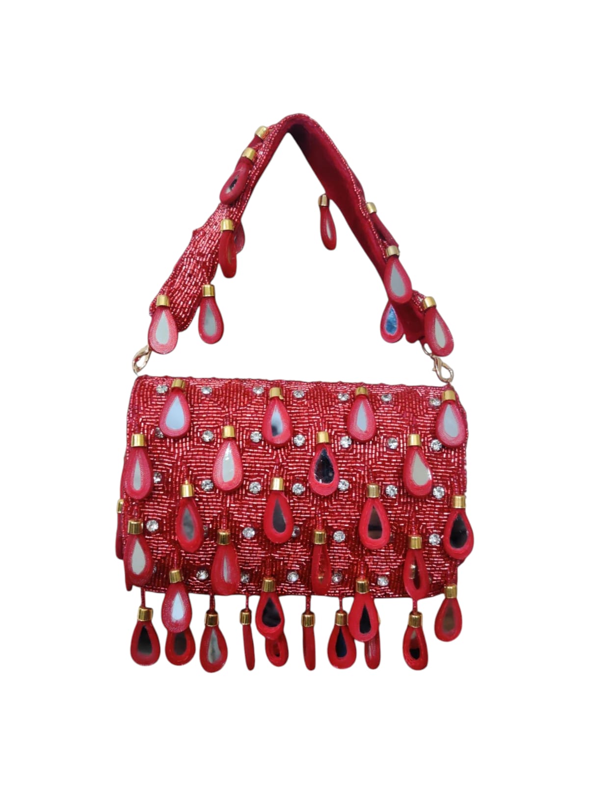 Red Flap Bag