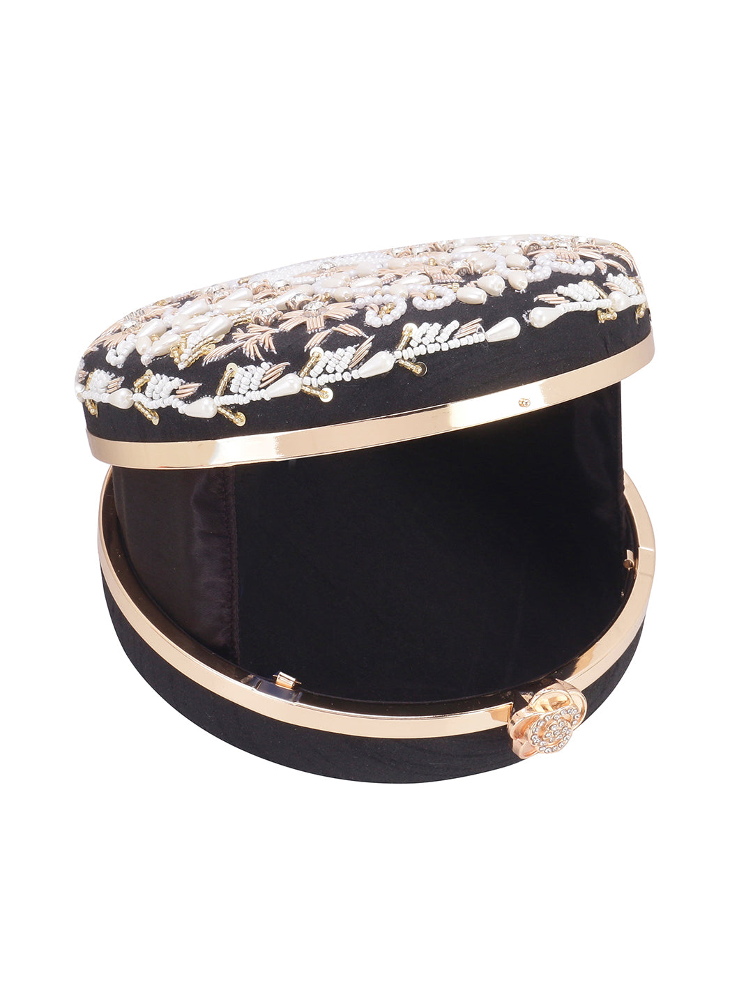 VRPS Embroidered Clutch | Handcrafted Ethnic Bag | SWIS-874 | Additional Angle
