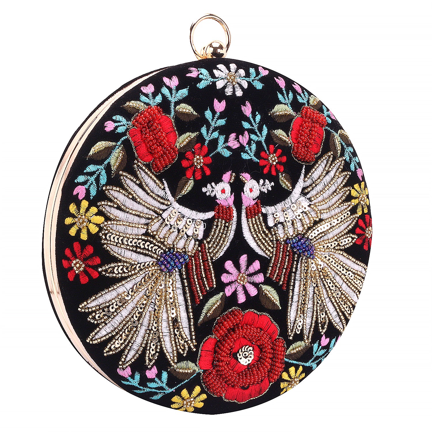 Swisni bird design round clutch
