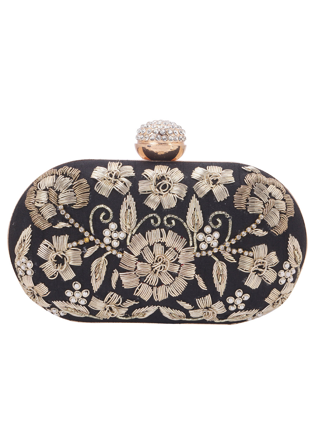 VRPS Embroidered Clutch | Handcrafted Ethnic Bag | SWIS-865 | Additional Angle