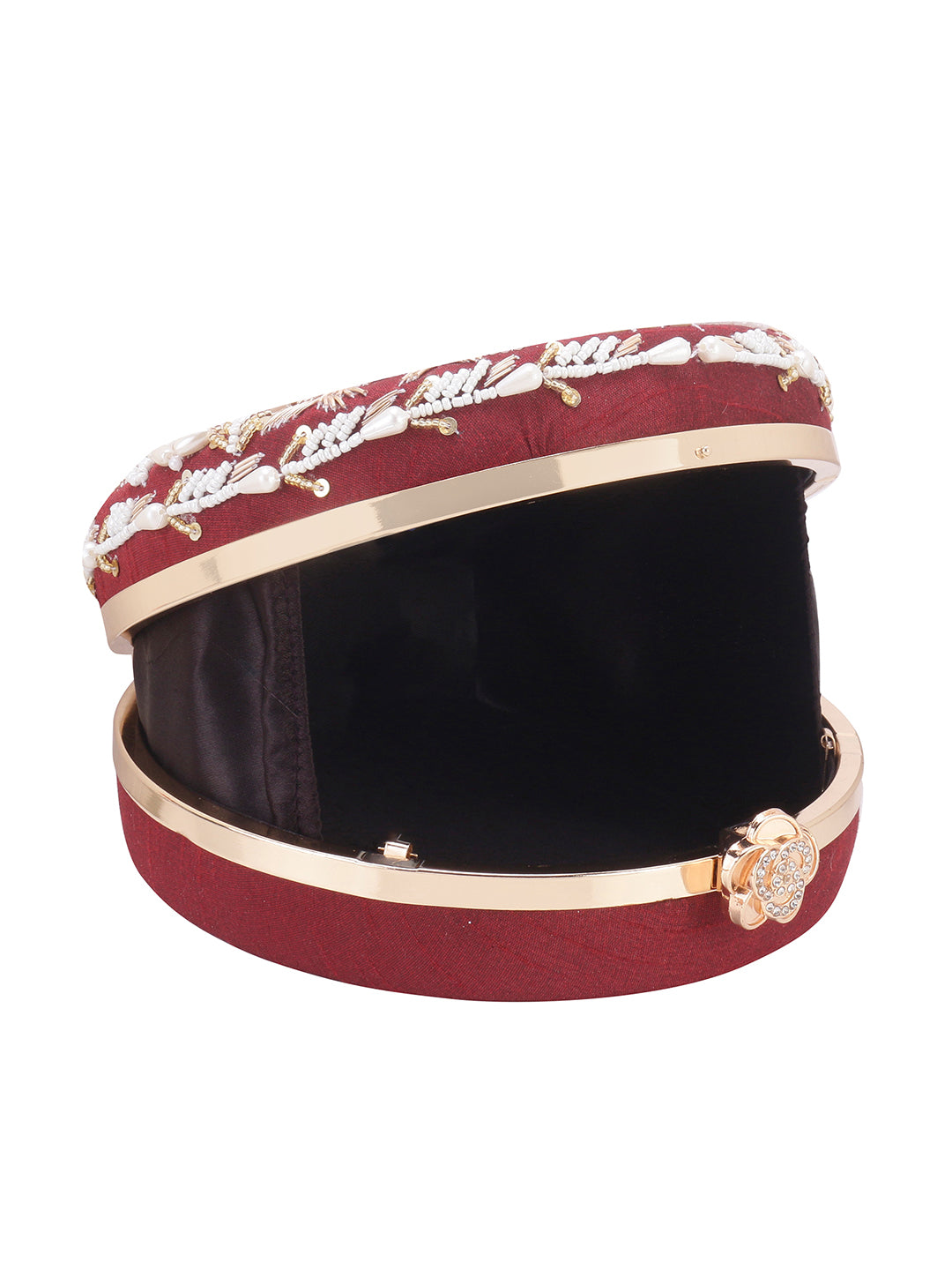 VRPS Embroidered Clutch | Handcrafted Ethnic Bag | SWIS-875 | Additional Angle