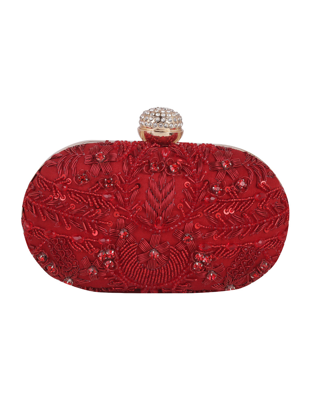 VRPS Embroidered Clutch | Handcrafted VRPS Embroidered Clutch | SWIS-1027