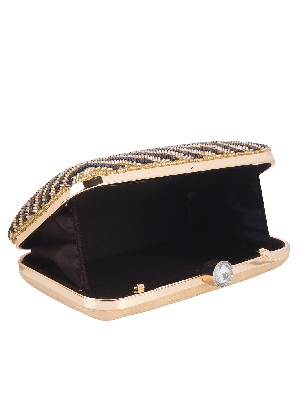 VRPS Embroidered Clutch | Handcrafted Ethnic Bag | SWIS-873 | Additional Angle