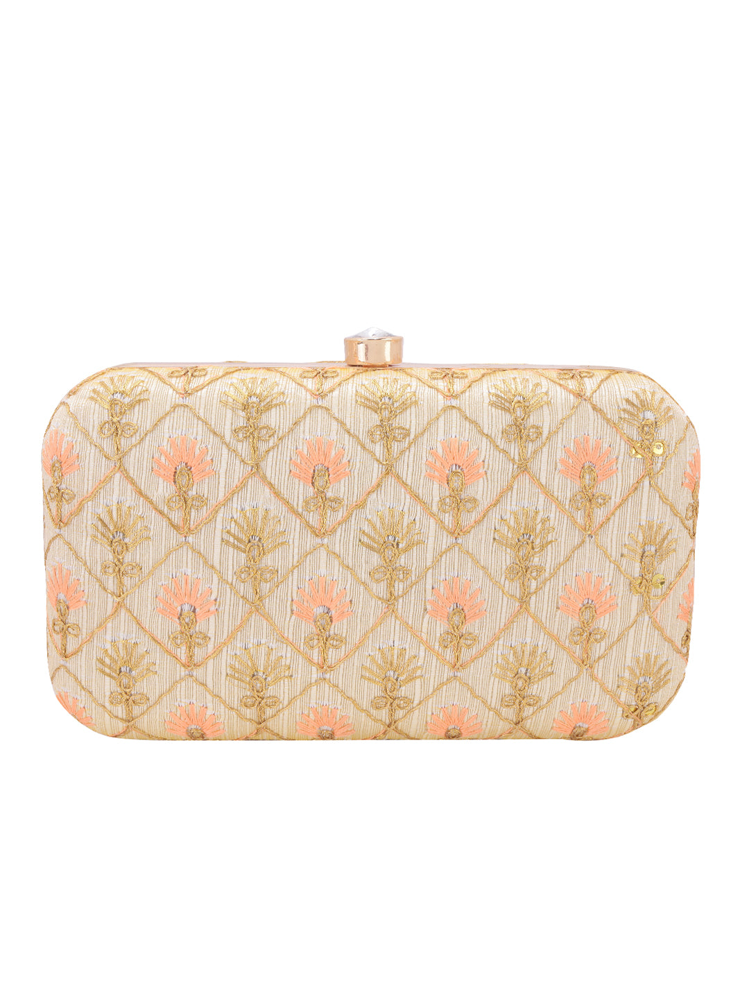 VRPS Embroidered Clutch | Handcrafted Ethnic Bag | SWIS-870 | Additional Angle
