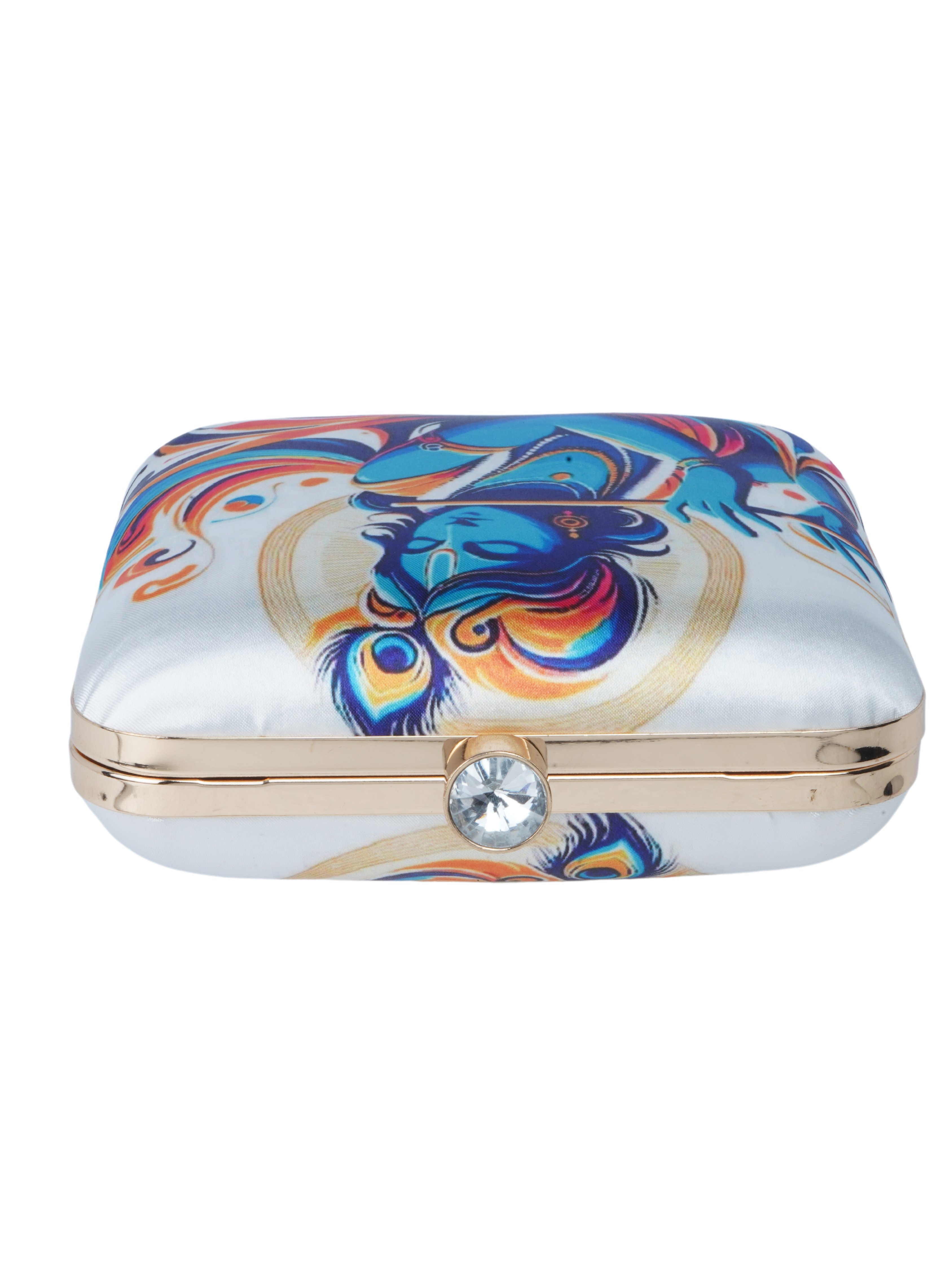 VRPS Printed Clutch | Handcrafted Ethnic Bag | SWIS-2083 | Additional Angle