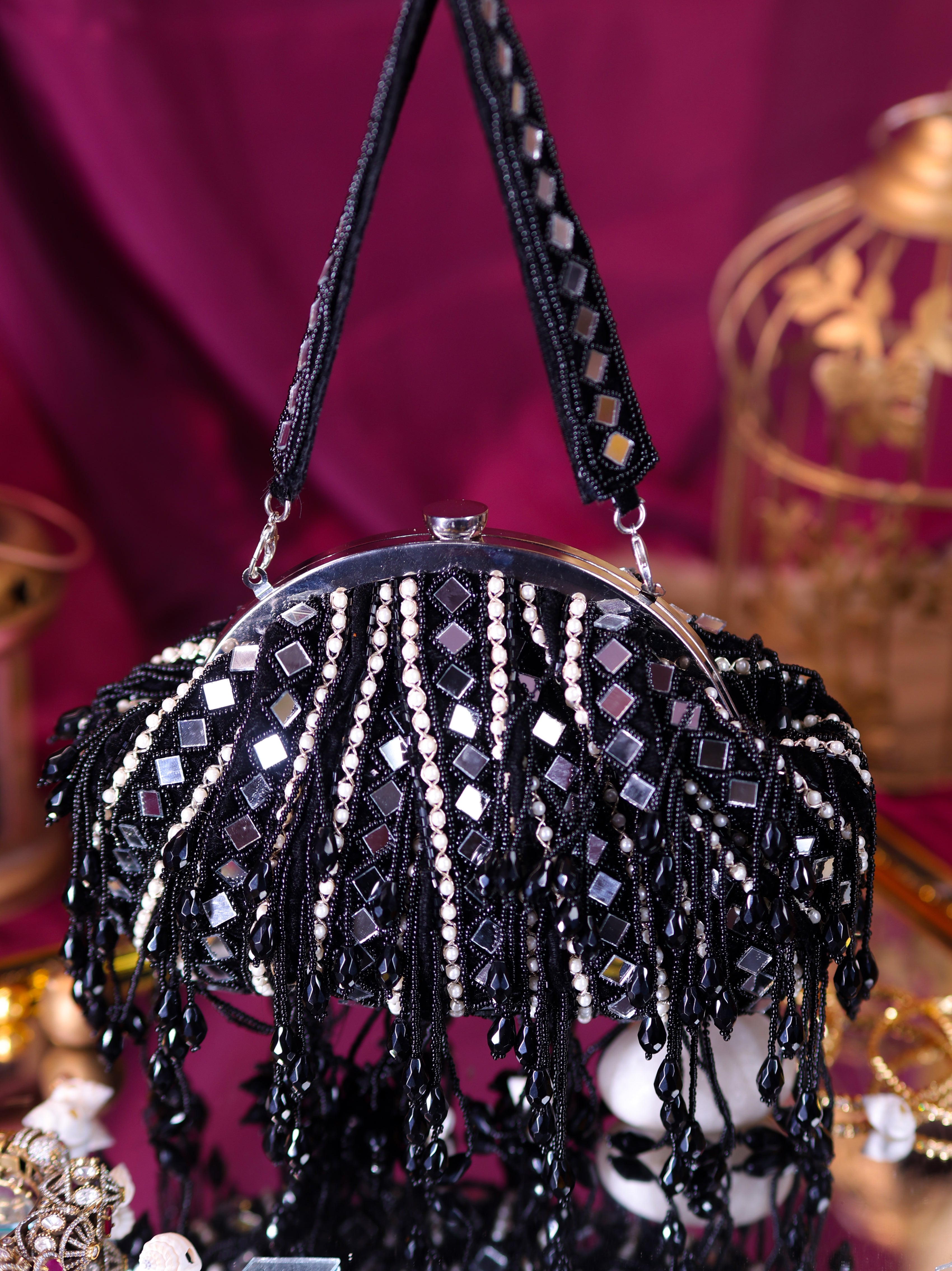 Black Mirror Batua Bag