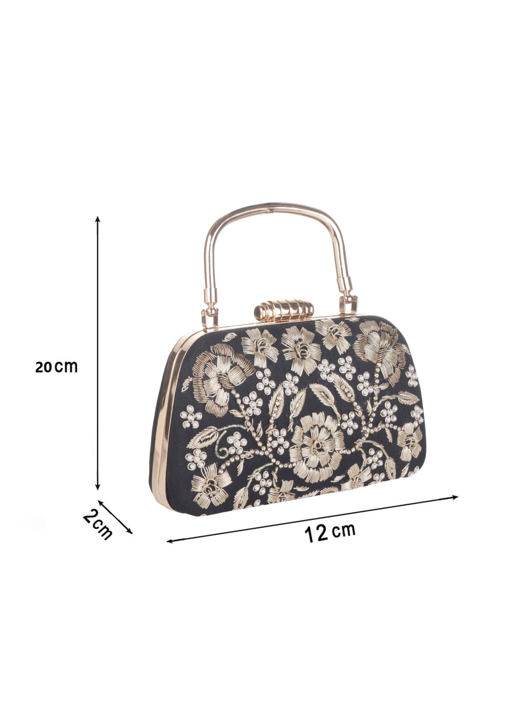 VRPS Embroidered Clutch | Handcrafted Ethnic Bag | SWIS-888 | Additional Angle