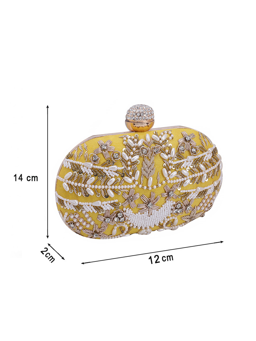 VRPS Embroidered Clutch | Handcrafted Ethnic Bag | SWIS-680