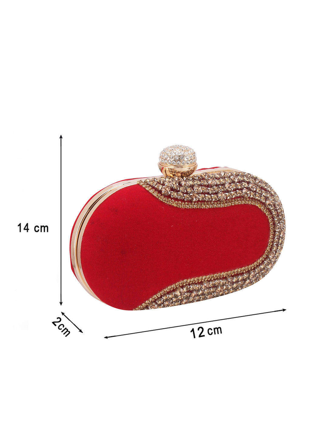 VRPS Embroidered Clutch | Handcrafted Ethnic Bag | SWIS-861 | Additional Angle