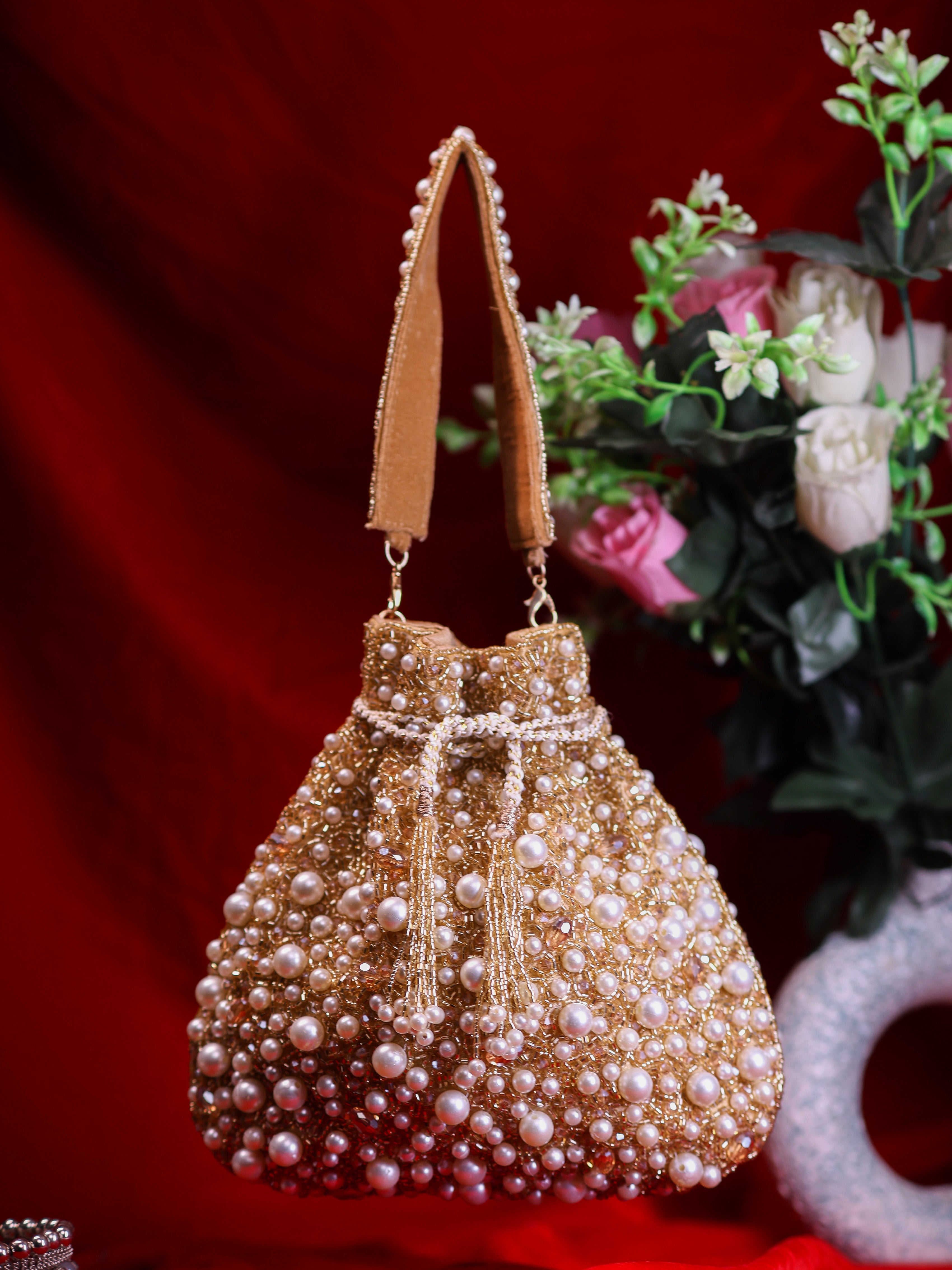 VRPS Potli Bag | Handcrafted Ethnic Bag | SWIS-1754 | Additional Angle
