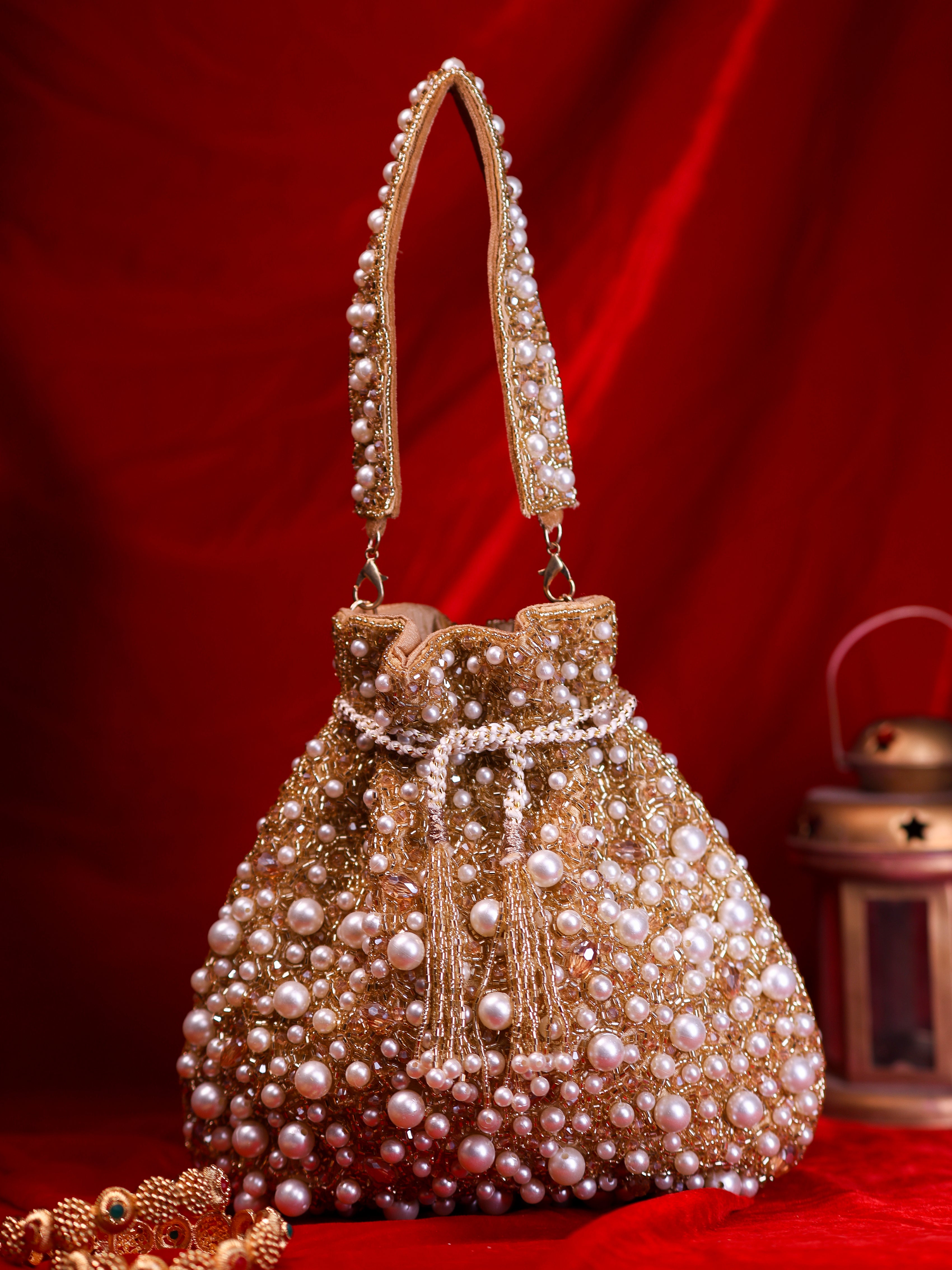 VRPS Potli Bag | Handcrafted Ethnic Bag | SWIS-1754 | Additional Angle