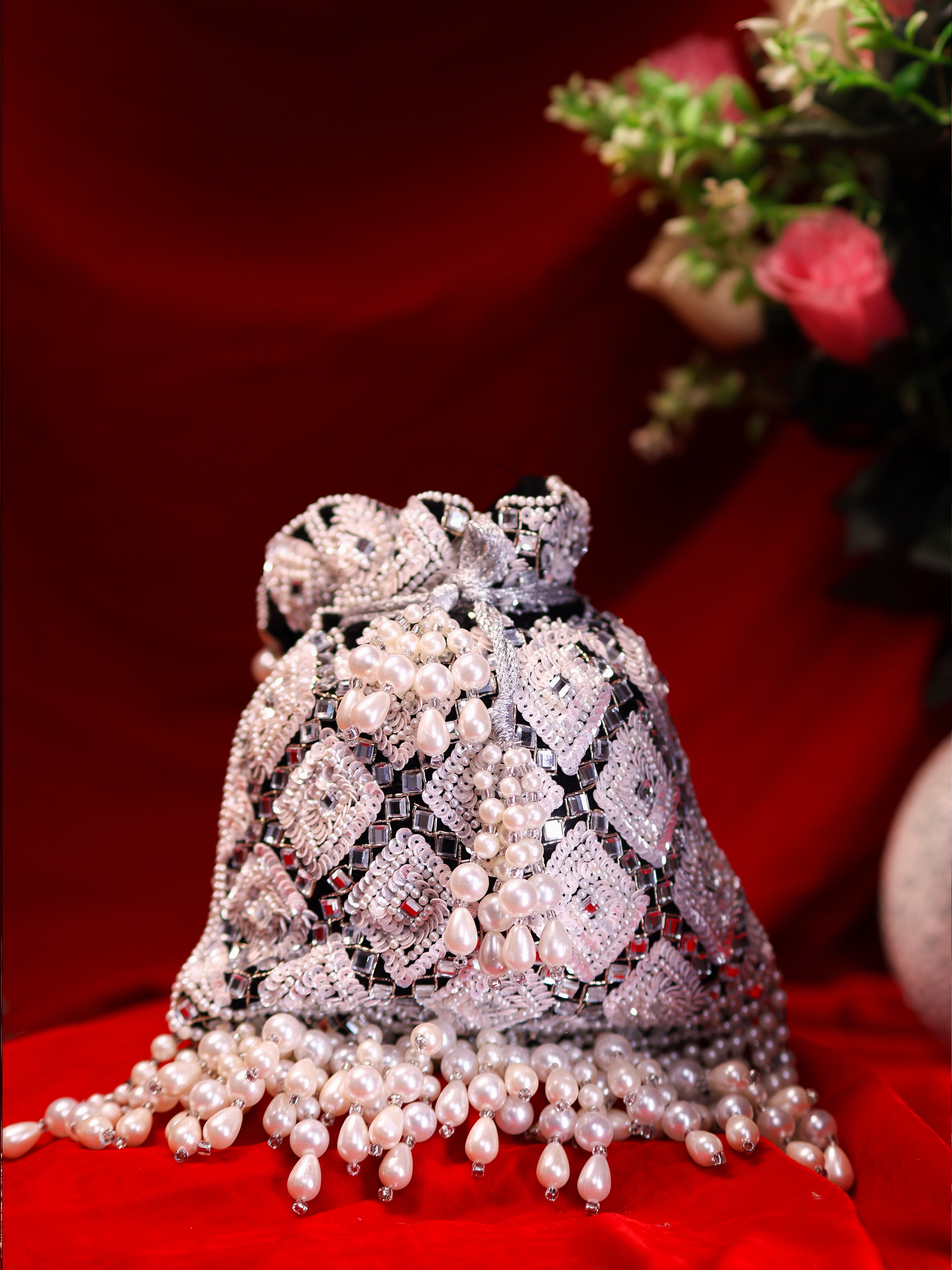 VRPS Potli Bag | Handcrafted Ethnic Bag | SWIS-1791 | Additional Angle