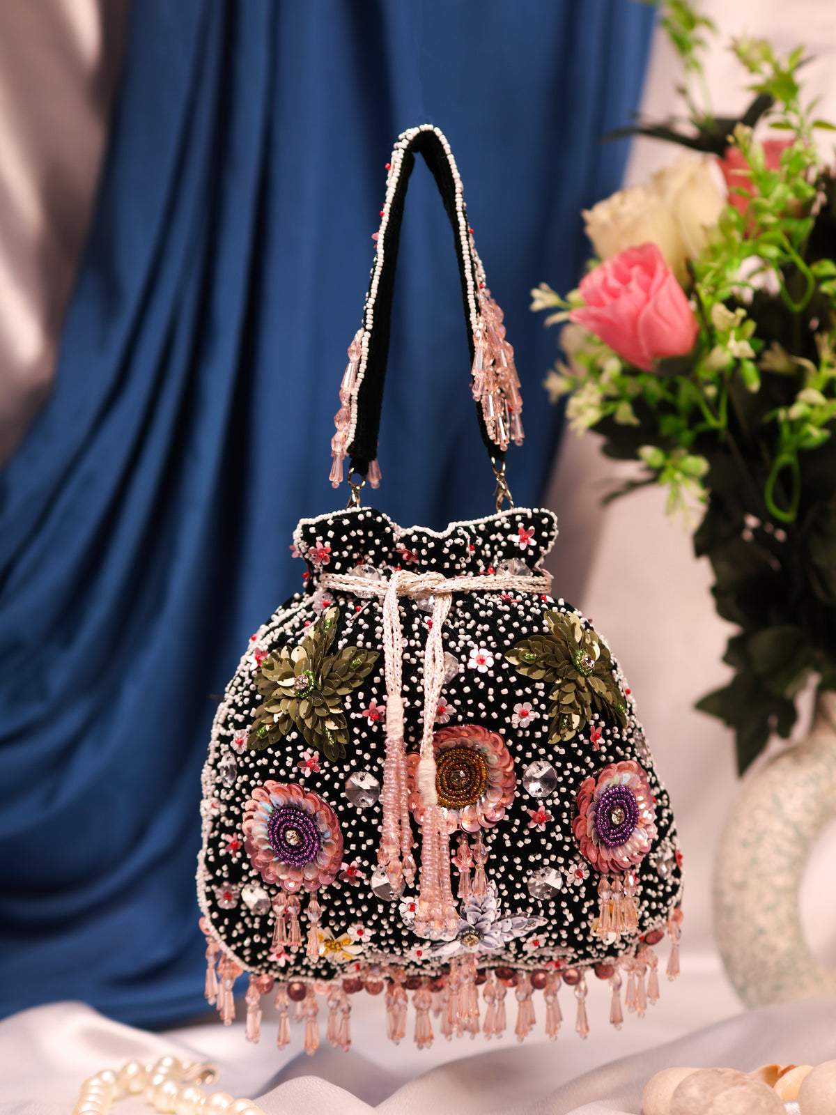 VRPS Potli Bag | Handcrafted Ethnic Bag | SWIS-1881 | Additional Angle