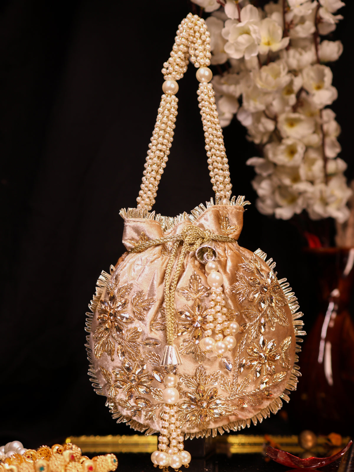 VRPS Potli Bag | Handcrafted Ethnic Bag | SWIS-1719 | Additional Angle