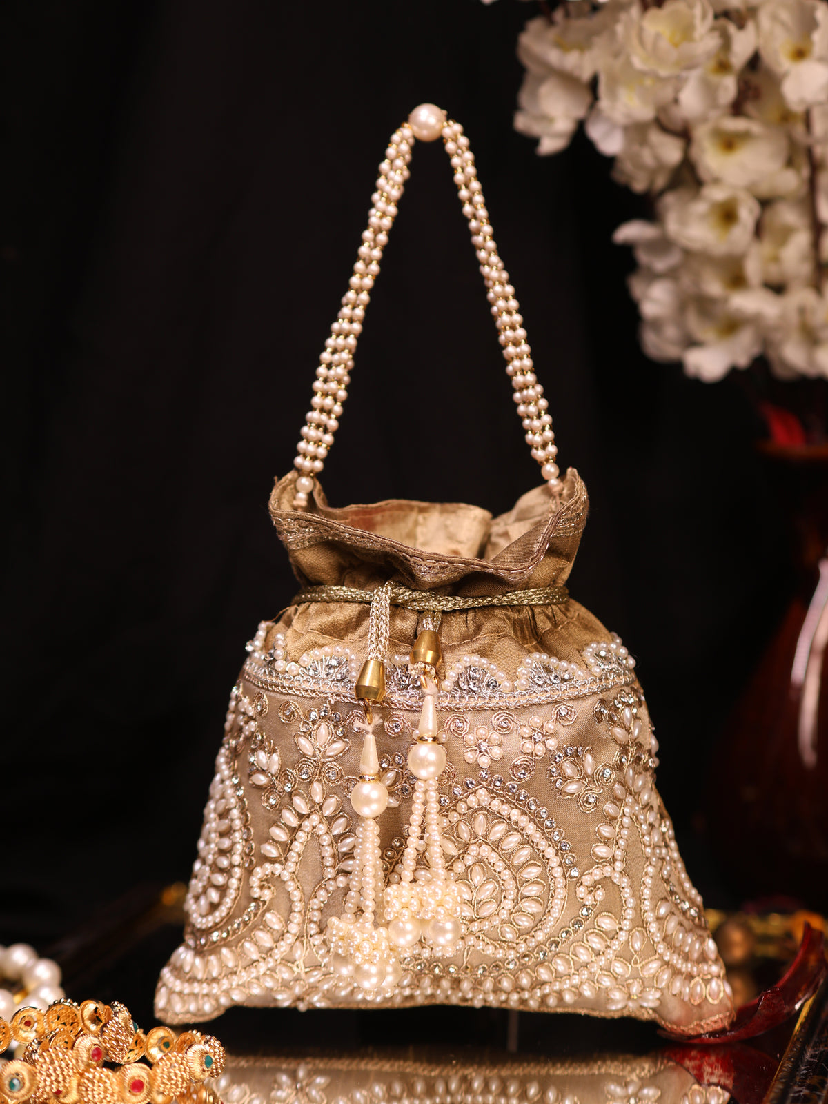 VRPS Potli Bag | Handcrafted Ethnic Bag | SWIS-1700 | Additional Angle