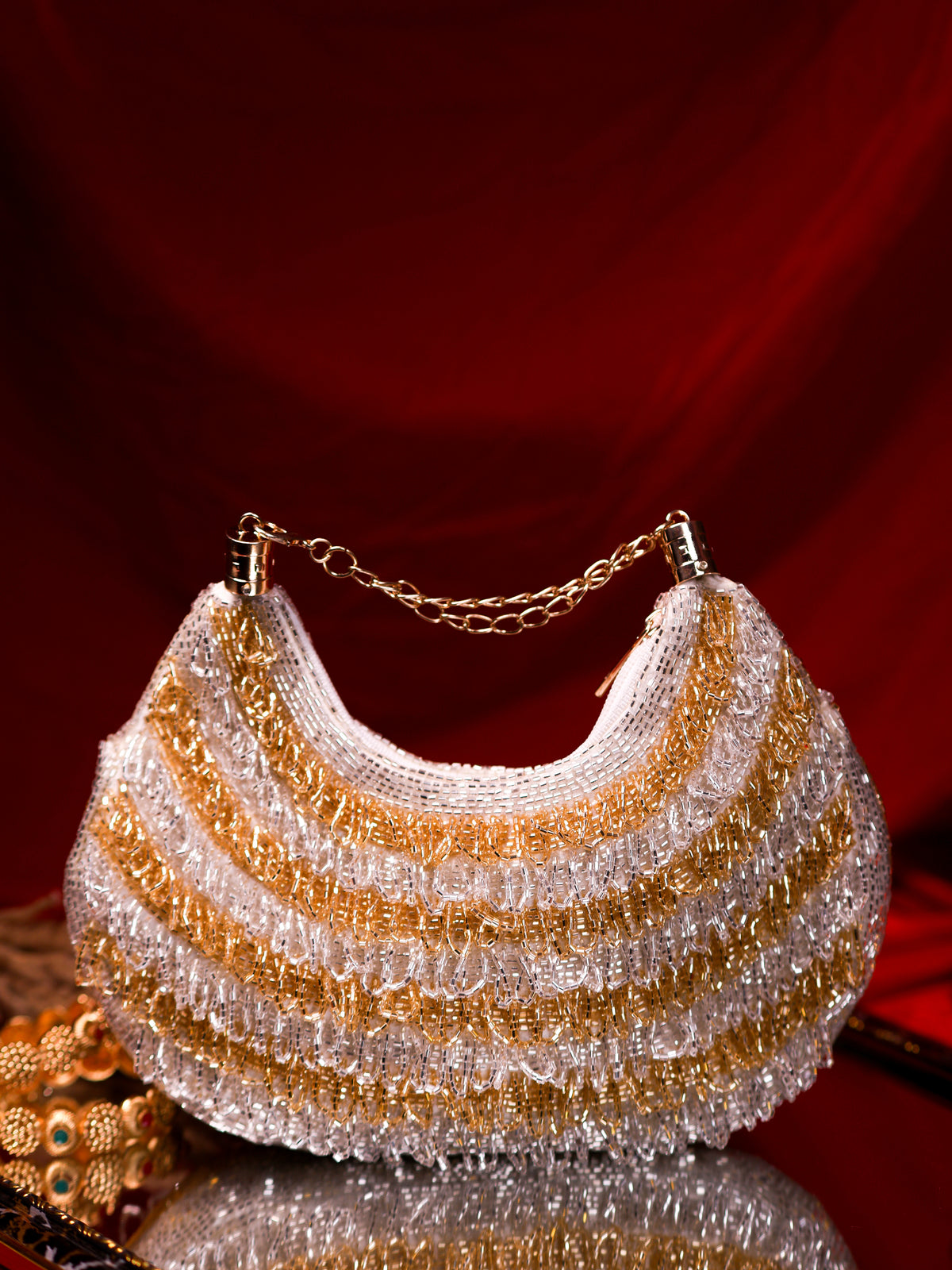 VRPS Moon Bags | Handcrafted Ethnic Bag | SWIS-2434 | Additional Angle