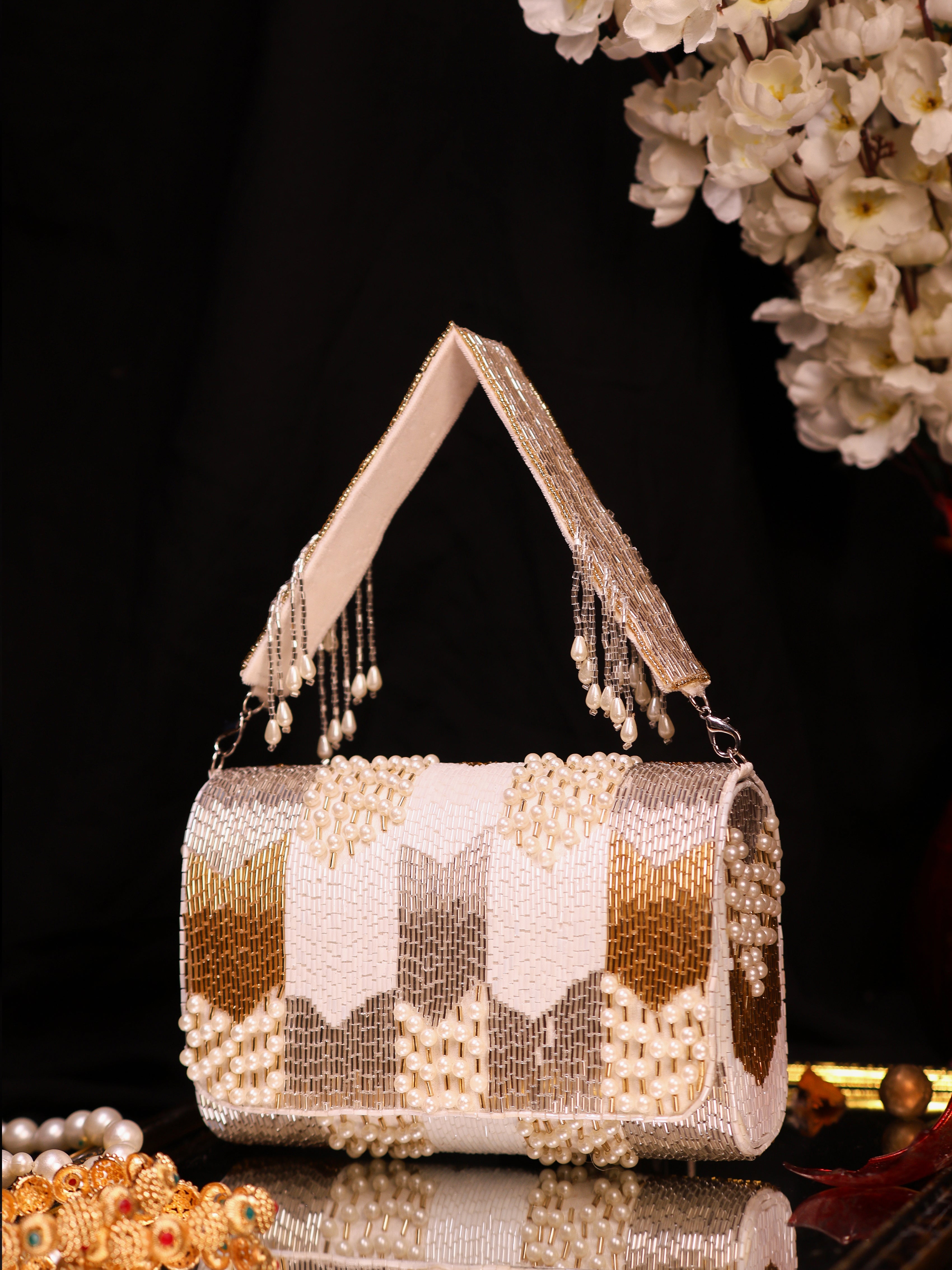 VRPS Flap Bag | Handcrafted Ethnic Bag | SWIS-1954 | Additional Angle