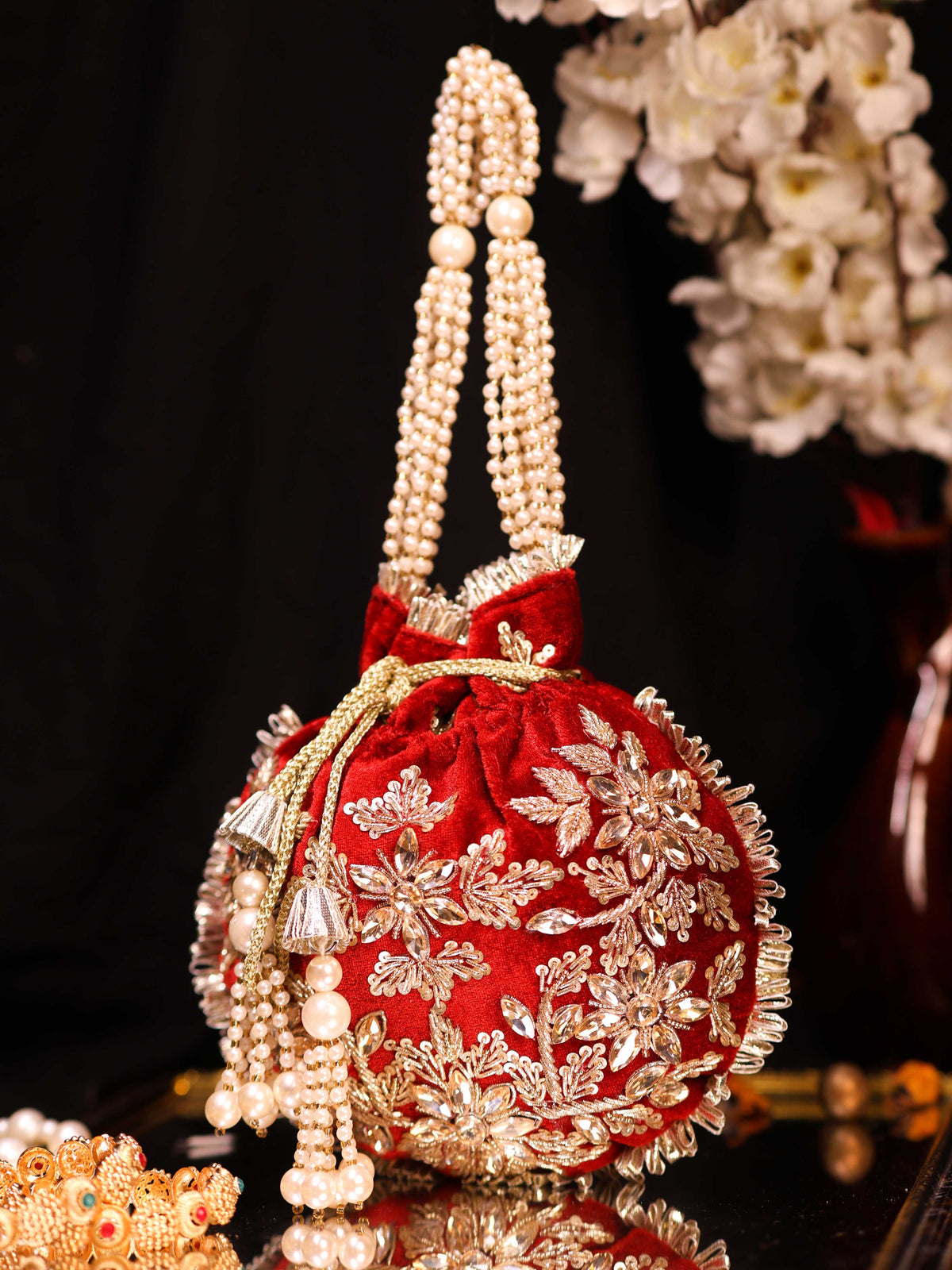 VRPS Potli Bag | Handcrafted Ethnic Bag | SWIS-1717 | Additional Angle