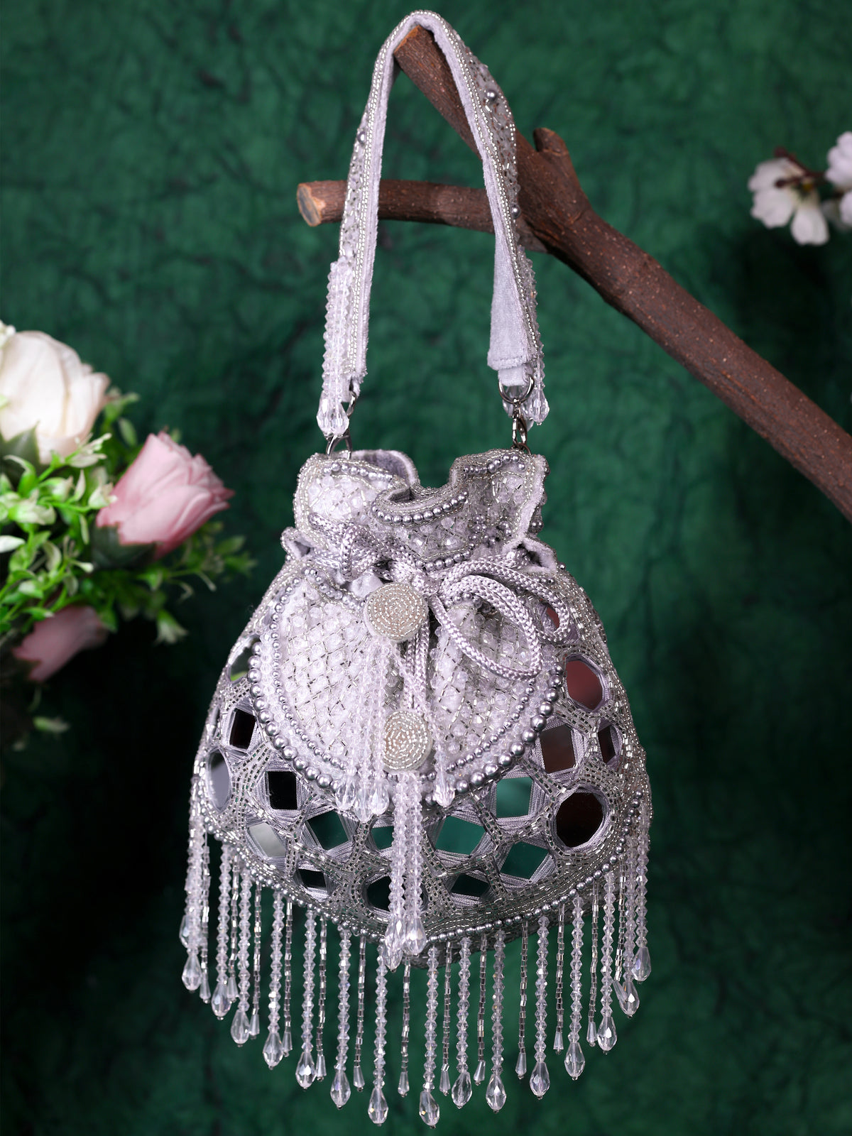 VRPS Potli Bag | Handcrafted Ethnic Bag | SWIS-2705 | Additional Angle