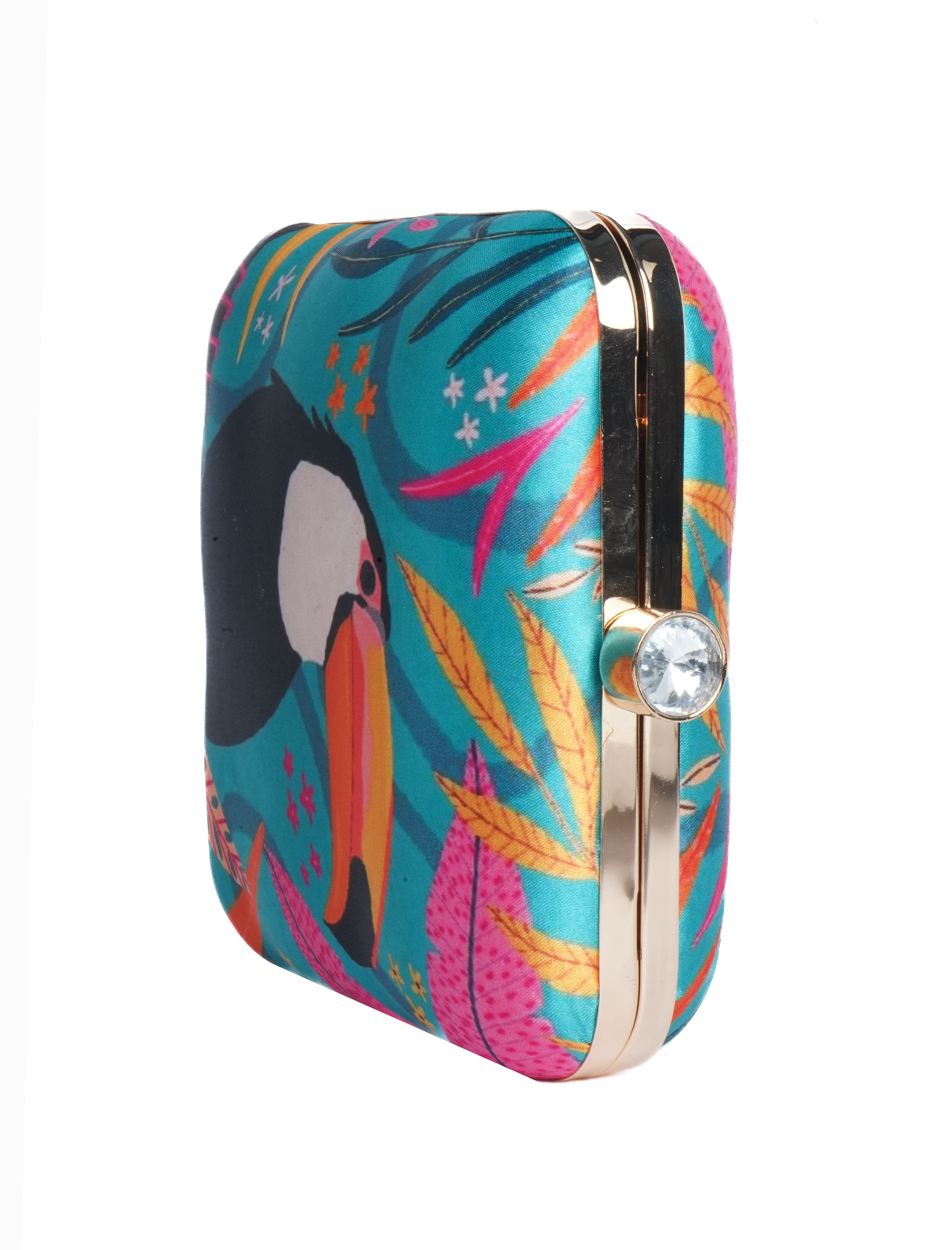 VRPS Printed Clutch | Handcrafted Ethnic Bag | SWIS-2084 | Additional Angle