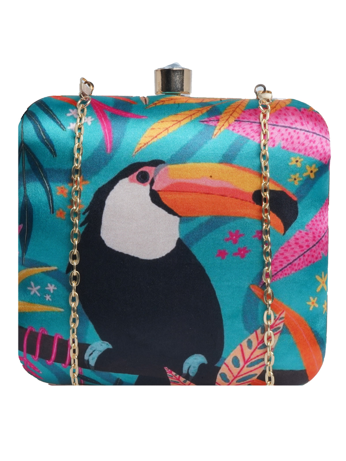 VRPS Printed Clutche | Handcrafted Ethnic Bag | SWIS-2084 | Additional Angle