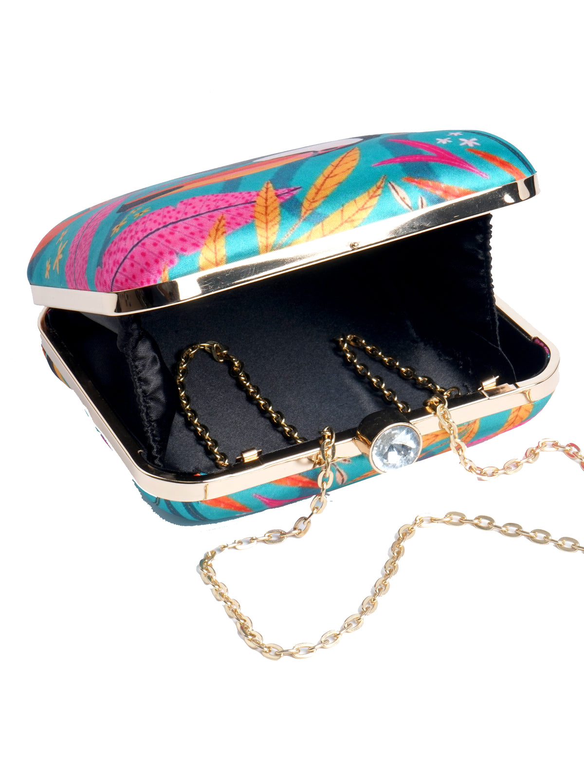 VRPS Printed Clutche | Handcrafted Ethnic Bag | SWIS-2084 | Additional Angle