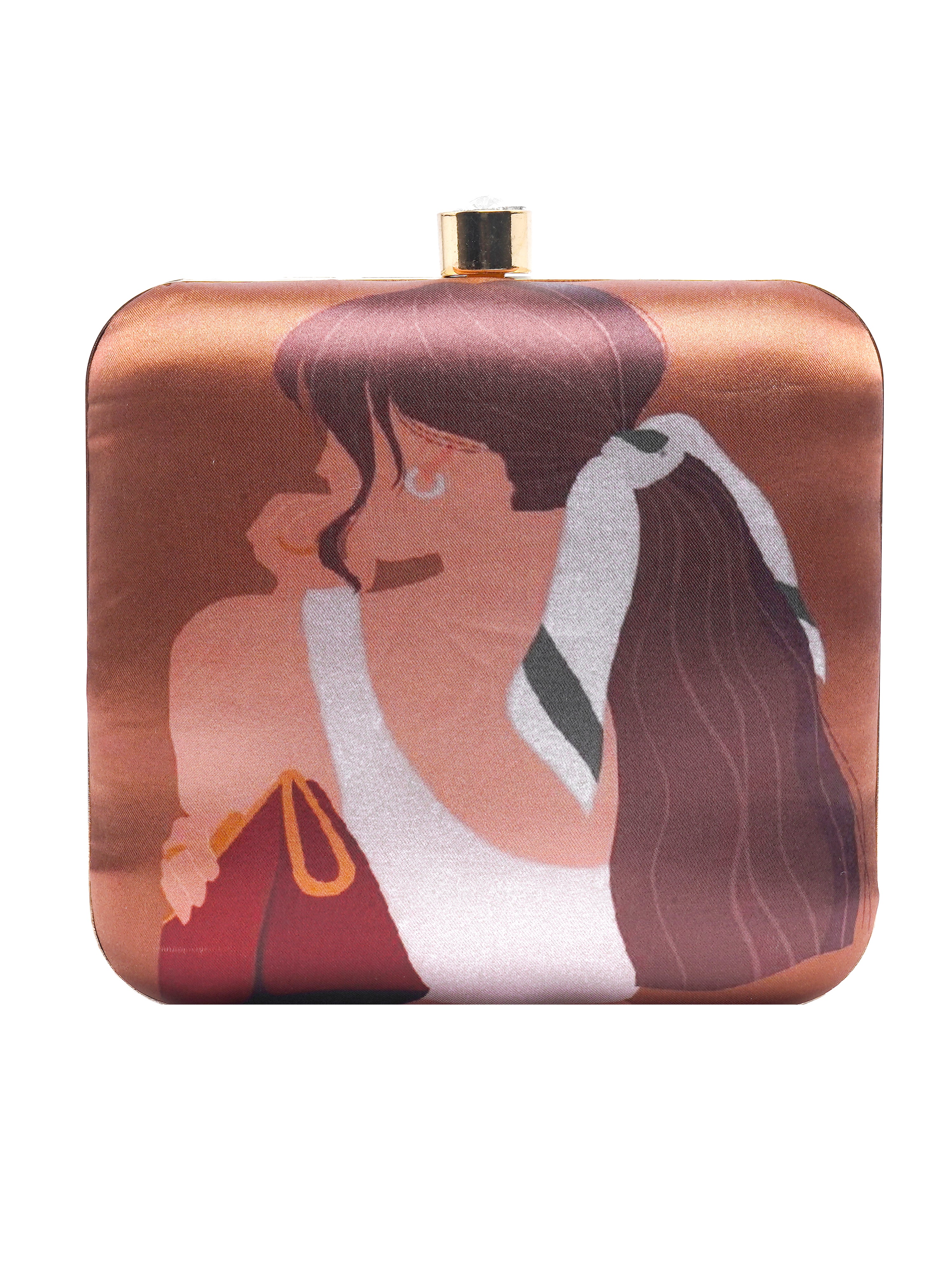 VRPS Printed Clutche | Handcrafted Ethnic Bag | SWIS-2074 | Additional Angle