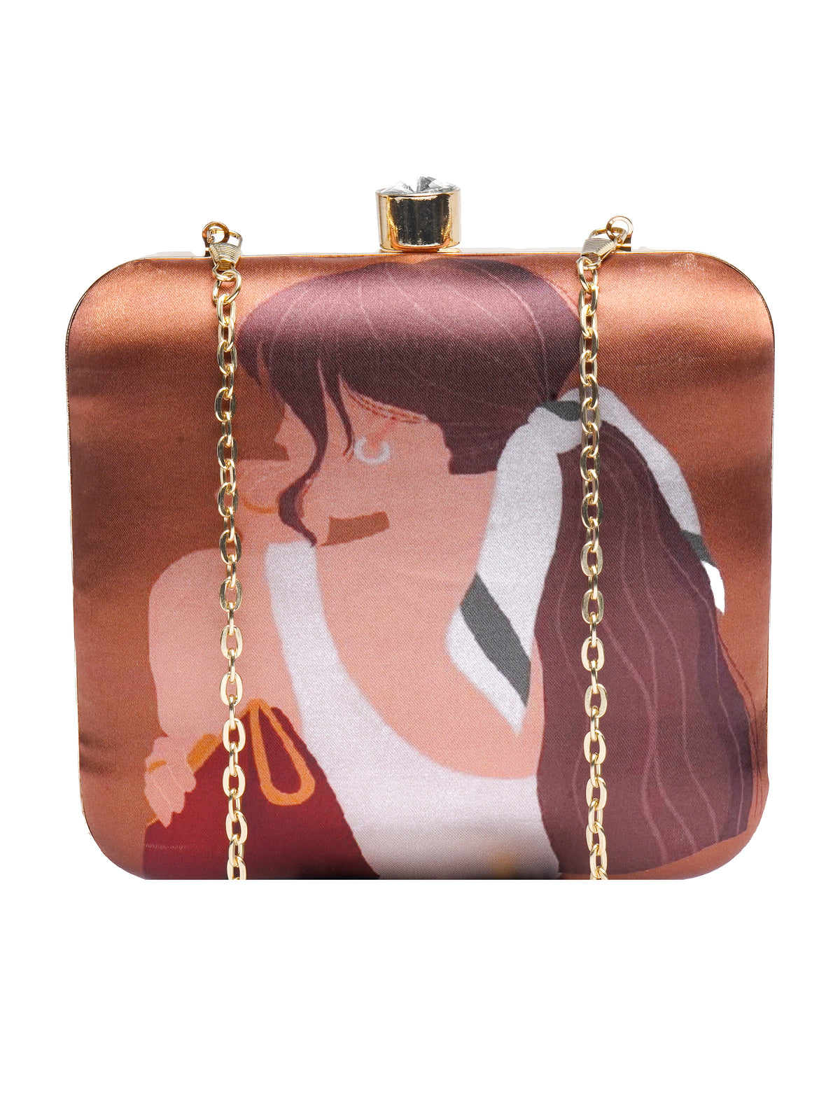 VRPS Printed Clutche | Handcrafted Ethnic Bag | SWIS-2074 | Additional Angle