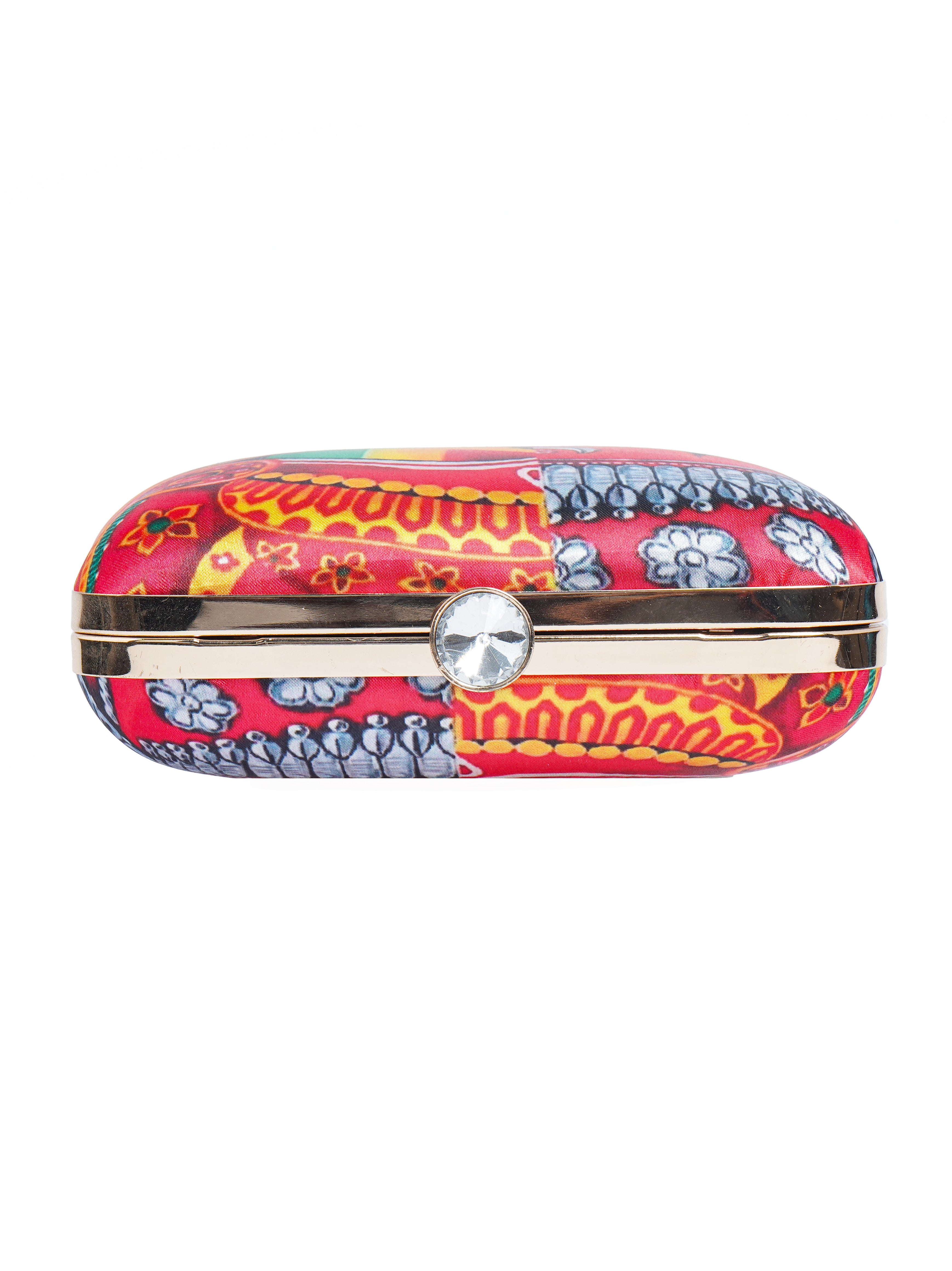 VRPS Printed Clutch | Handcrafted Ethnic Bag | SWIS-2075 | Additional Angle