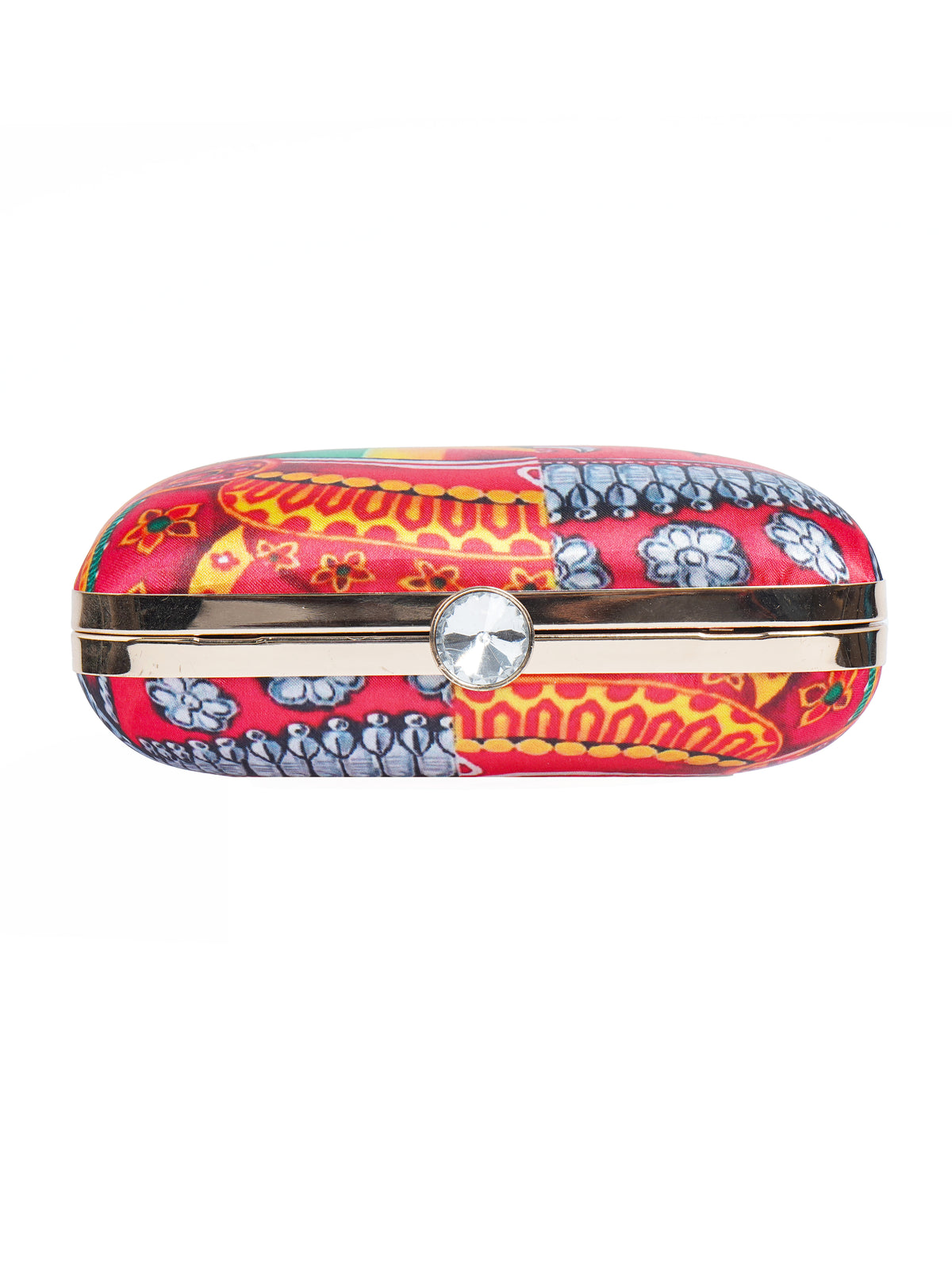 VRPS Printed Clutche | Handcrafted Ethnic Bag | SWIS-2075 | Additional Angle