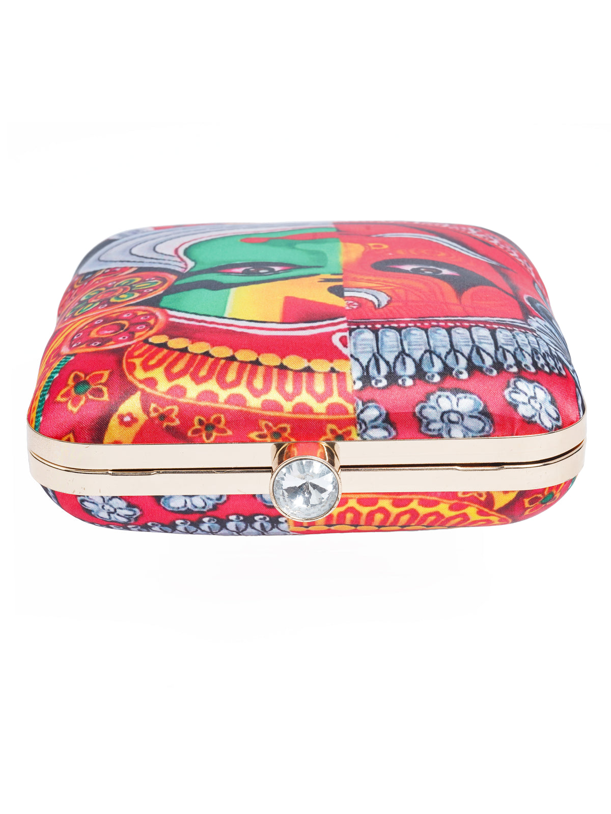 VRPS Printed Clutche | Handcrafted Ethnic Bag | SWIS-2075 | Additional Angle
