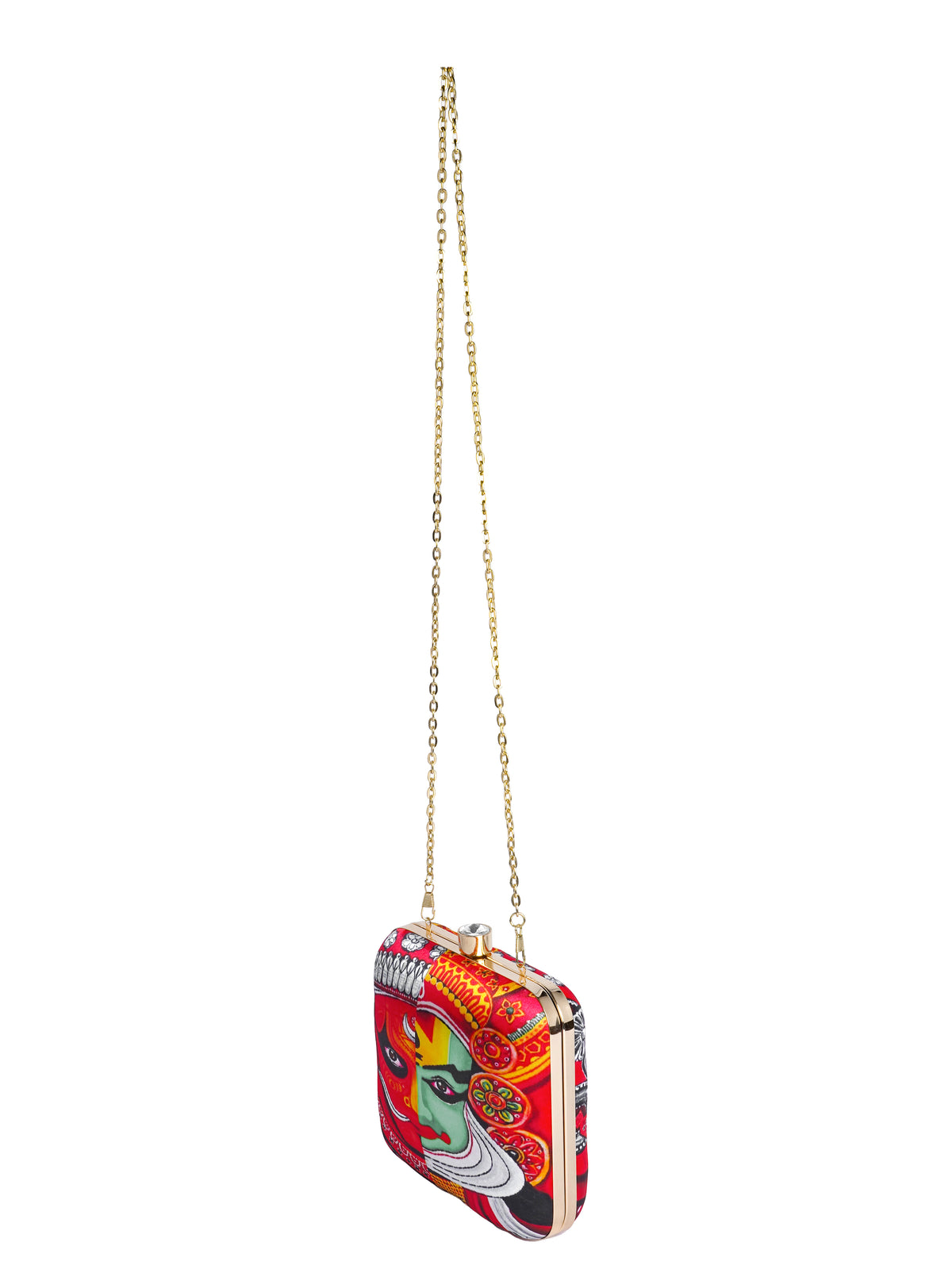 VRPS Printed Clutche | Handcrafted Ethnic Bag | SWIS-2075 | Additional Angle