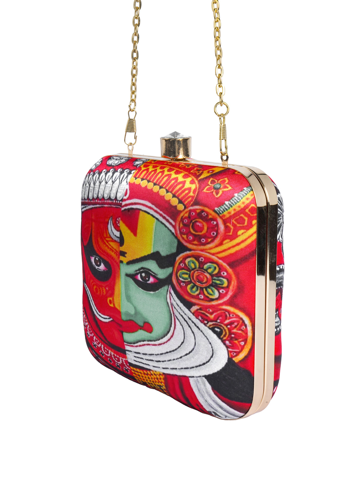 VRPS Printed Clutche | Handcrafted Ethnic Bag | SWIS-2075 | Additional Angle