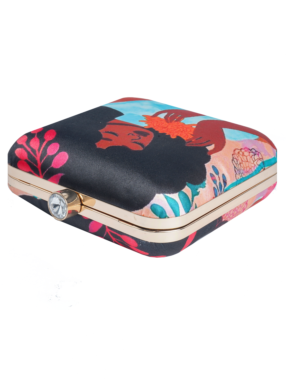 VRPS Printed Clutch | Handcrafted Ethnic Bag | SWIS-1723 | Additional Angle