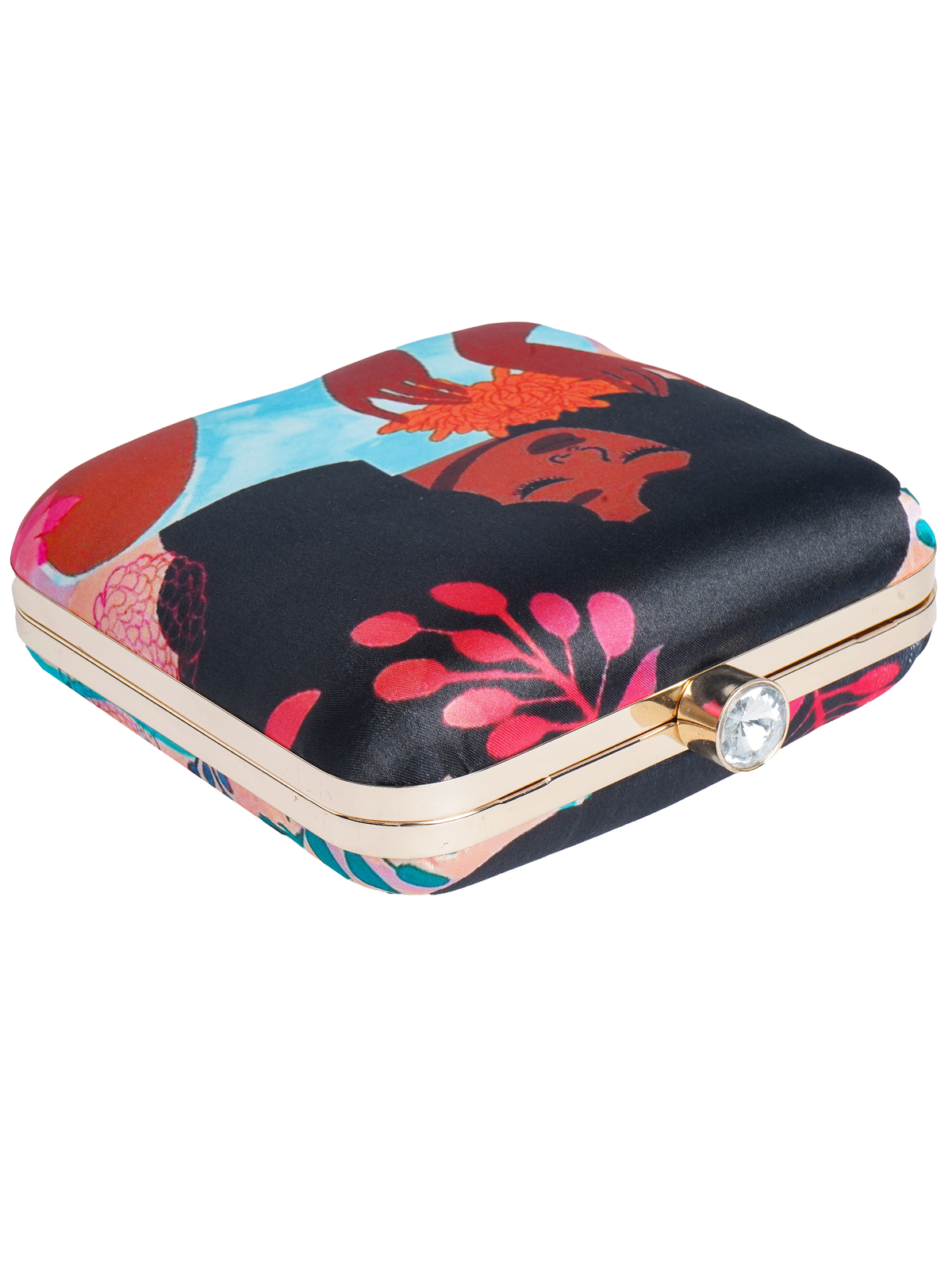 VRPS Printed Clutch | Handcrafted Ethnic Bag | SWIS-1723 | Additional Angle