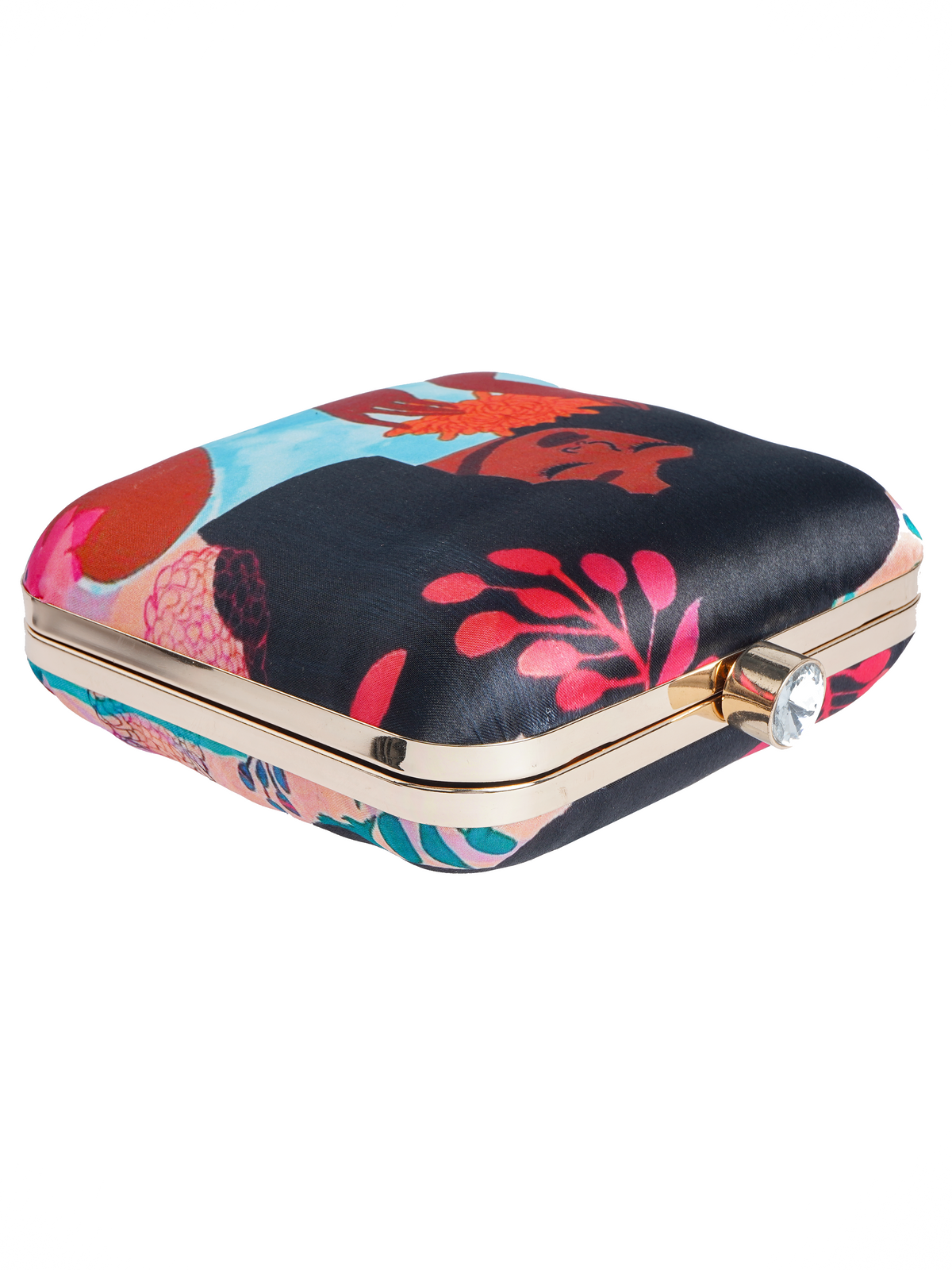 VRPS Printed Clutch | Handcrafted Ethnic Bag | SWIS-1723 | Additional Angle