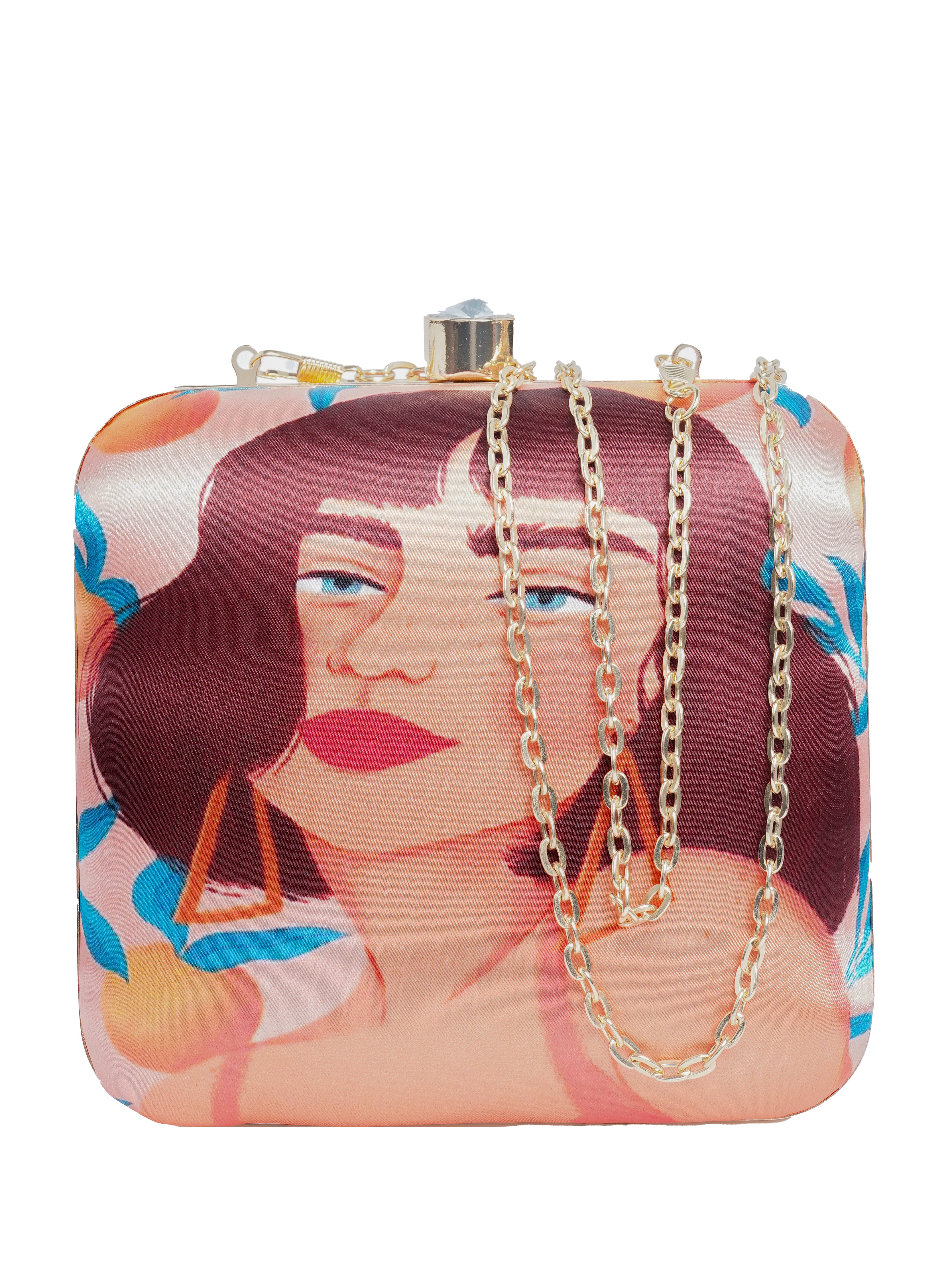 VRPS Printed Clutch | Handcrafted Ethnic Bag | SWIS-2098 | Additional Angle