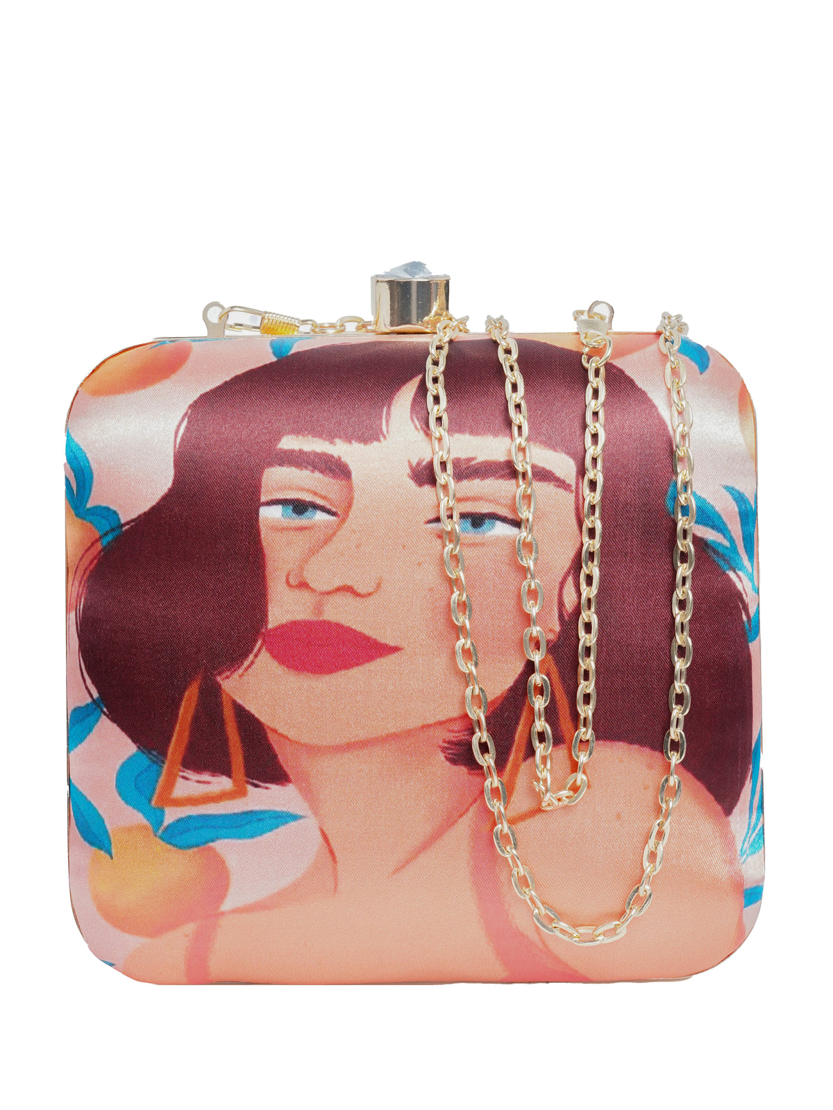 VRPS Printed Clutche | Handcrafted Ethnic Bag | SWIS-2098 | Additional Angle