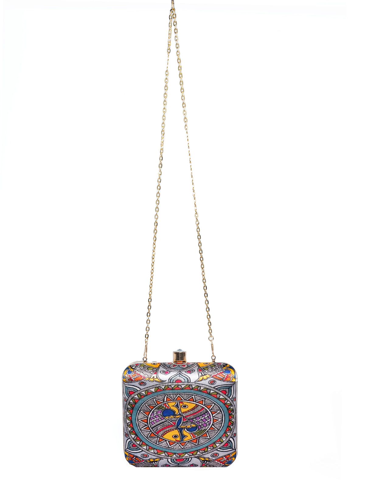 VRPS Printed Clutche | Handcrafted Ethnic Bag | SWIS-2079 | Additional Angle