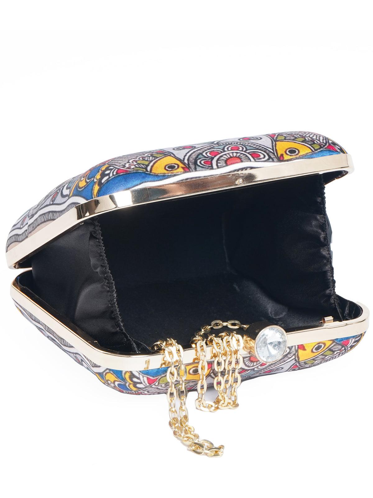 VRPS Printed Clutche | Handcrafted Ethnic Bag | SWIS-2079 | Additional Angle