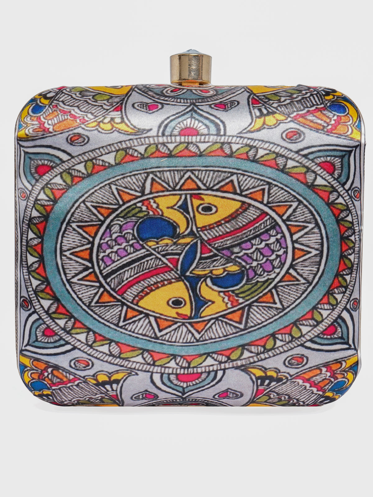 VRPS Printed Clutche | Handcrafted Ethnic Bag | SWIS-2079 | Additional Angle