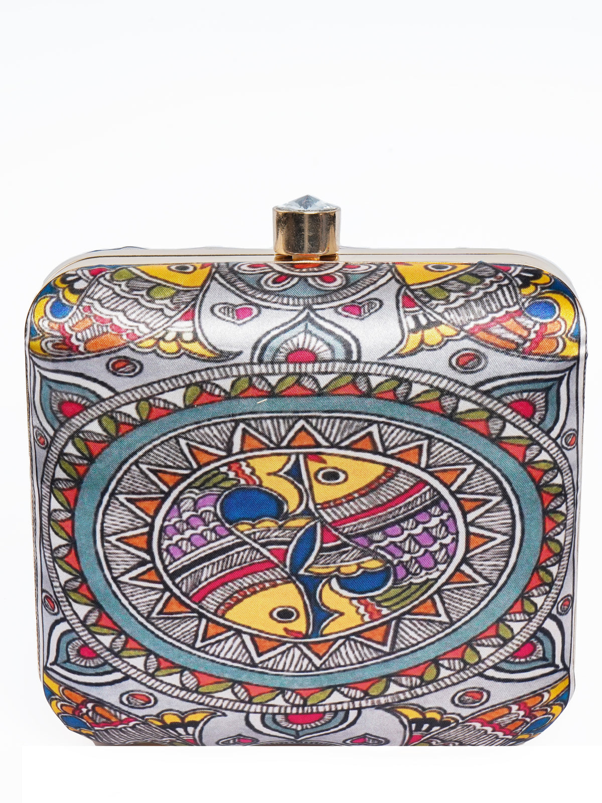 VRPS Printed Clutche | Handcrafted Ethnic Bag | SWIS-2079 | Additional Angle